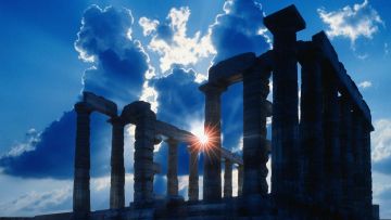 Temple of Olympian Zeus - Athens, Greece wallpaper. Temple - Android / iPhone HD Wallpaper Background Download